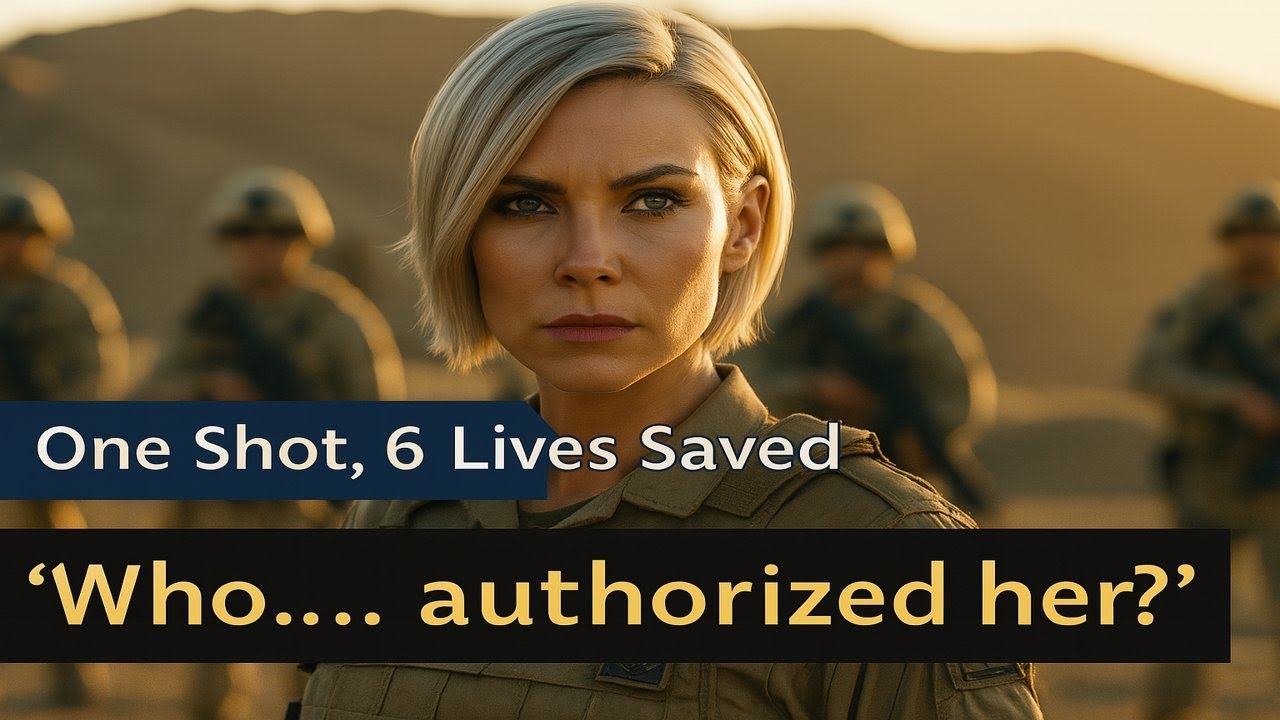 One Shot, 6 Lives Saved — Then the Colonel Asked, 'Who Authorized Her?'
