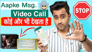 ALERT: Your WhatsApp Messages & Video Calls Leaked 😱 - | Video call Safe Or Not?