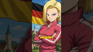 The Nationality of Dragon Ball Characters #anime #dragonball