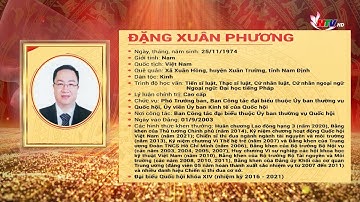 Chương trình hành động của ứng cử viên Đại biểu Quốc hội khóa XV Đặng Xuân Phương