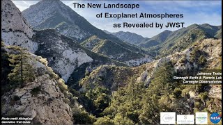 The New Landscape of Exoplanet Atmospheres as Revealed by JWST - Johanna Teske (EPL)