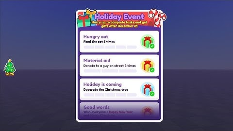 Christmas GUI design & animation - Roblox Studio