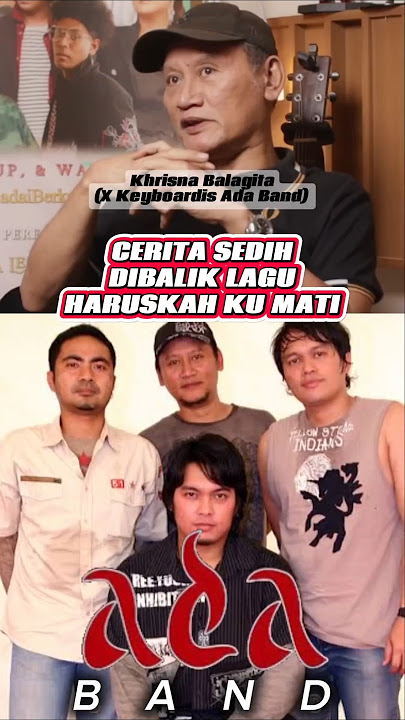 TERNYATA LAGU HARUSKAH KU MATI BUKAN TENTANG PERCINTAAN #adaband #faktamusik #podcast