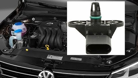 2015 VW Jetta S MAP Sensor Location
