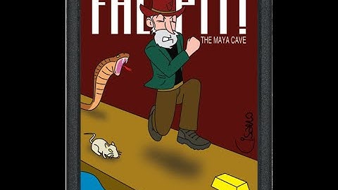 ATARI 2600 =+ FALLPIT ! THE MAYA CAVE += NEW GAME 2022