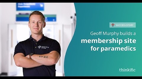 How To Grow your Online Course Membership Site | Thinkific Success Stories: Geoff Murphy