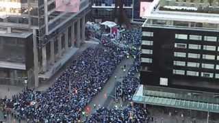 Leafs game 7 first goal maple leaf square