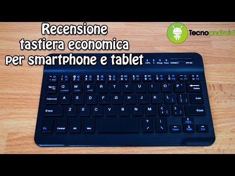 Mini tastiera Bluetooth per smartphone e tablet - Recensione