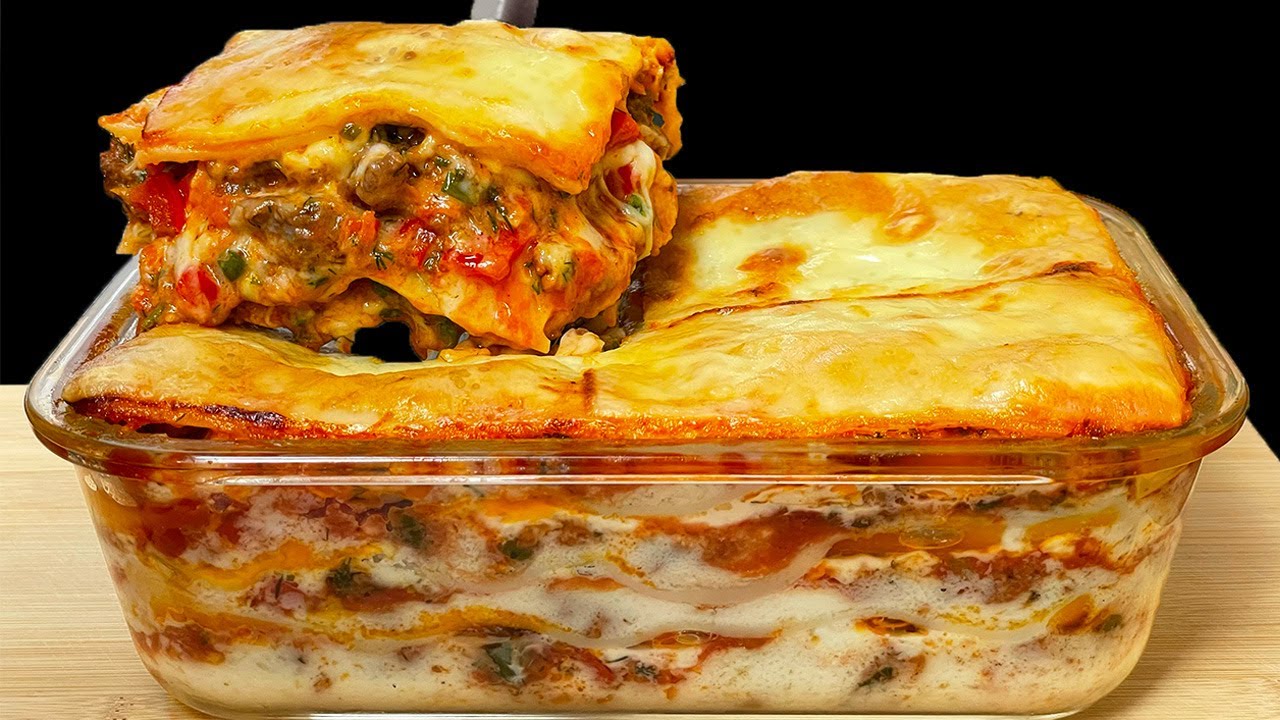 Du wirst nie wieder Lasagne kaufen! Eine neue Art, Abendessen zu kochen❗Gott, wie lecker!