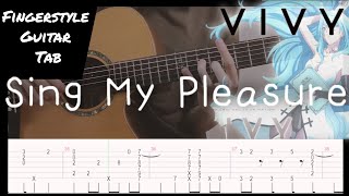 Vivy | Sing My Pleasure | Fingerstyle Guitar Tab | Ada Lee