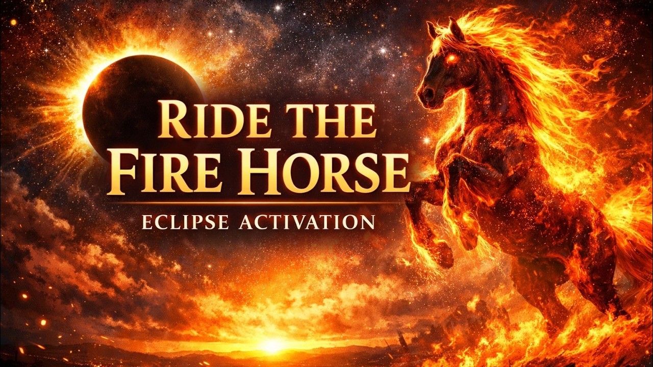 Оседлай огненного коня: медитация во время затмения для самого мощного года в твоей жизни.