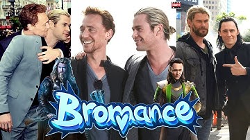 Tom Hiddleston and Chris Hemsworth Funny Bromance Moments