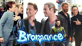 Tom Hiddleston and Chris Hemsworth Funny Bromance Moments