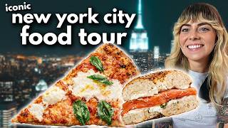 The ULTIMATE New York City Food Tour 🍕 Pizza, Bagels & More!