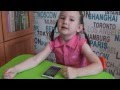 jelly splash - играет девочка Юля в 4 года на Samsung S4