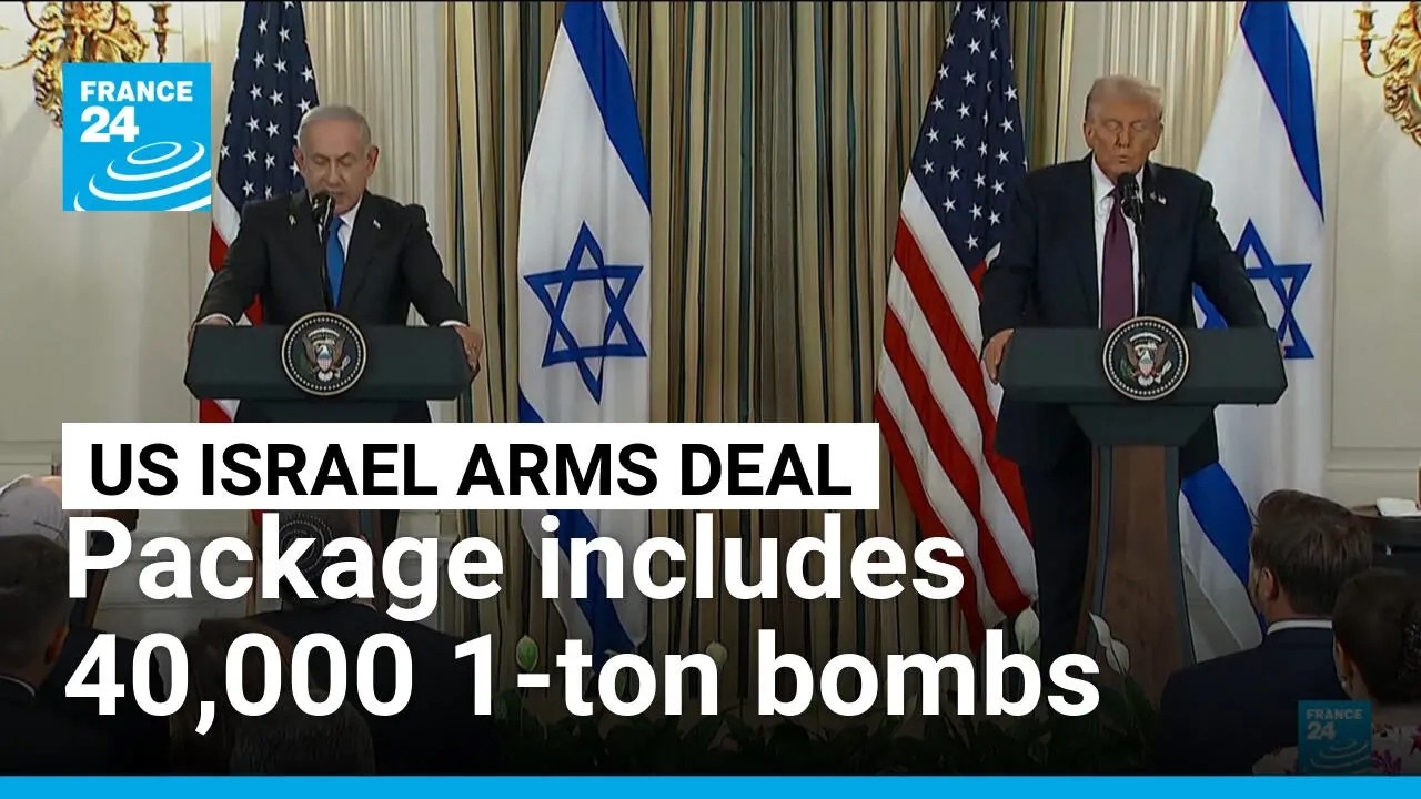 Washington set to approve $2.8 bn arms package for Israel • FRANCE 24 English