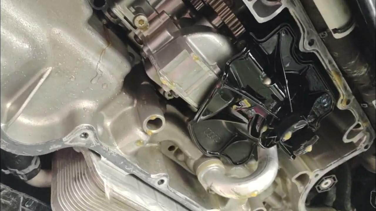 2017 Audi S7 4.0L twin turbo coolant leaking into oil solved!!! YouTube