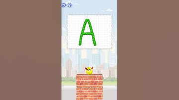 ♥️ Draw to Smash / Draw letter Abc Gameplay part 1 #shorts