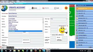 Create Accounts in Speed Plus 8.0 Software screenshot 2