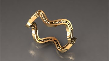 Fusion Wave Ring | The Magic of Interwoven Lines