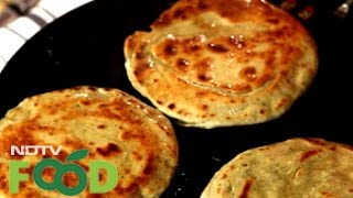 Watch recipe: Lehsun Pudina Parantha