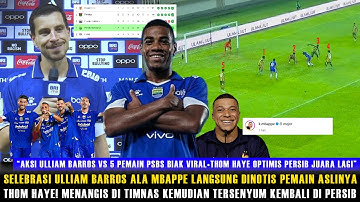 🔵SAMPAI DINOTIS MBAPPE ASLI🔥AKSI 1 VS 5 BARROS VIRAL😱SELEBRASI BARROS🔥THOM HAYE MOVE ON😱HODAK