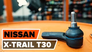 Как да сменим кормилен накрайник на напречната кормилна щанга на [NISSAN X-TRAIL T 30]