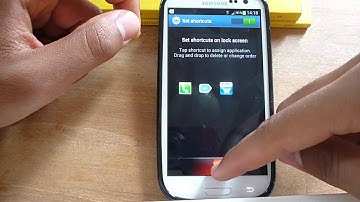 Galaxy S3 Change Lock Screen Symbols