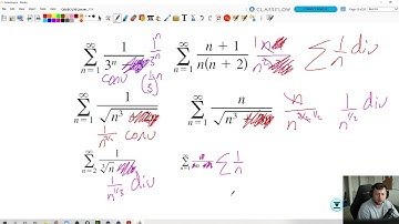 Calculus BC | Series Convergence & Divergence FAST | Limit and Direct Comparison Tests