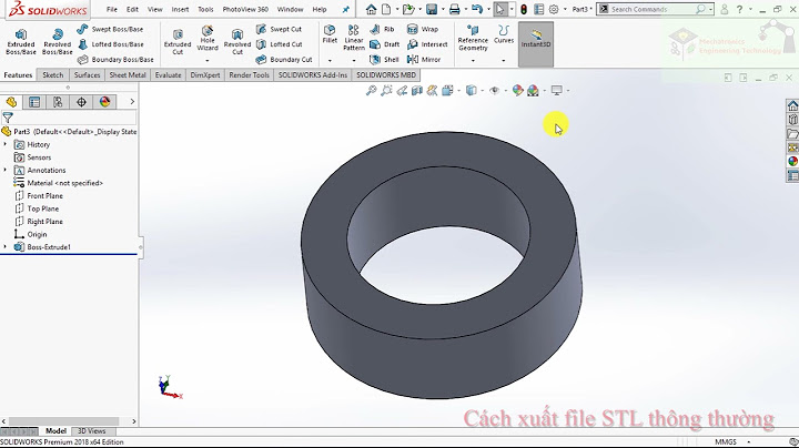 Hướng dẫn cad xuất ra file stl năm 2024