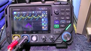 Testing Xy Mode For Television Alignment And Review Fnirsi 2D15P Scope Meter Signal Generator