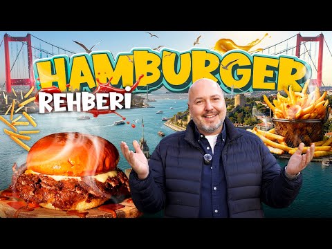 İSTANBUL HAMBURGER REHBERİ 🍔 | Anadolu Yakası'ndan 4 Burger Durağı - Ayaküstü Lezzetler
