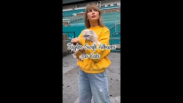 Taylor Swift Albums as Cats! #fangirl #taylorswift #cat #cats #swiftie #album #albums #pinterest