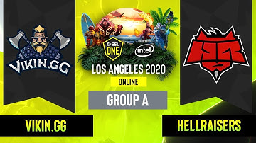 Dota2 - Vikin.gg vs. HellRaisers - Game 2 - Group A - EU/CIS - ESL One Los Angeles