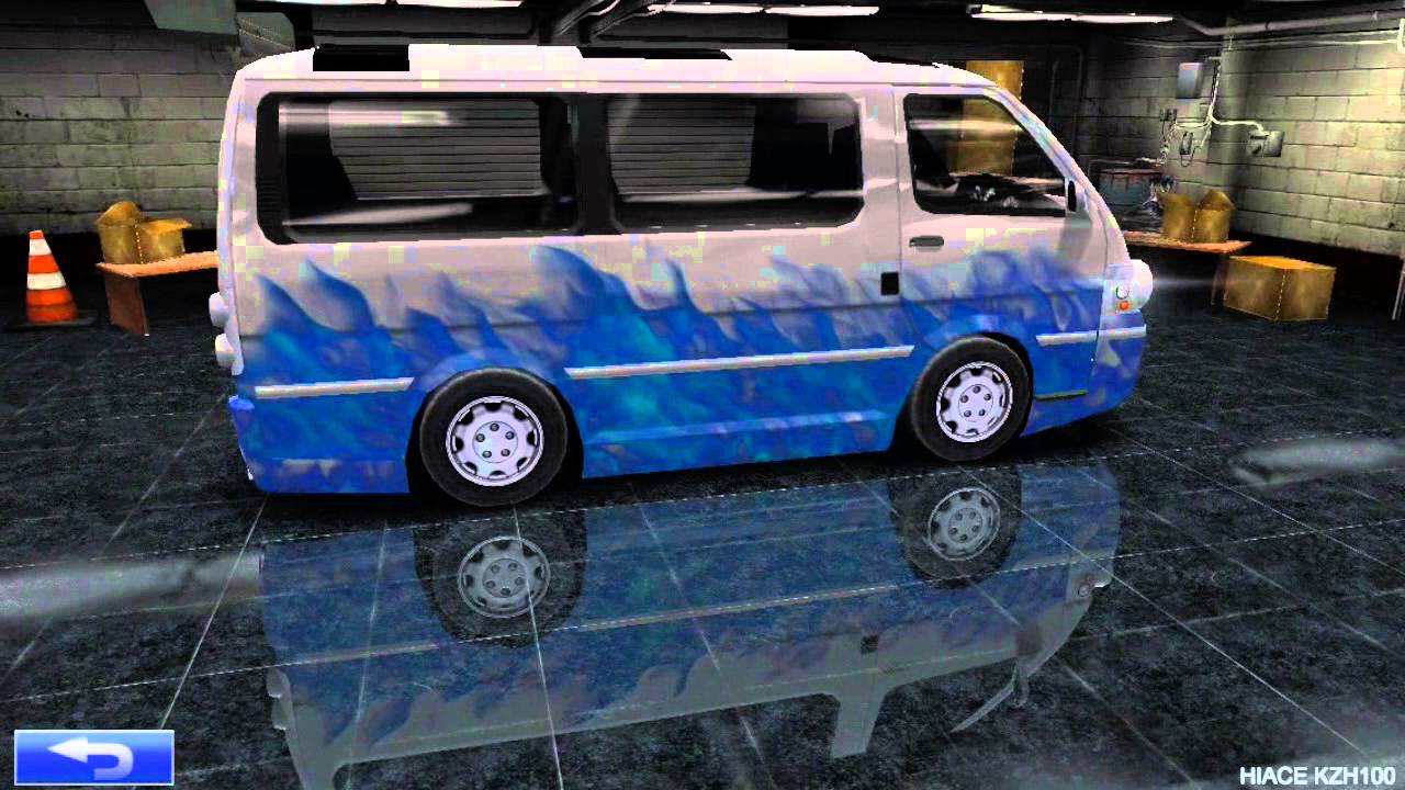 ドリスピ ☆6車コレクション】No.49 トヨタ HIACE KZH100 - YouTube