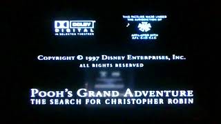Closing Previews To Poohs Grand Adventure The Search For Christopher Robin 1997 Vhs
