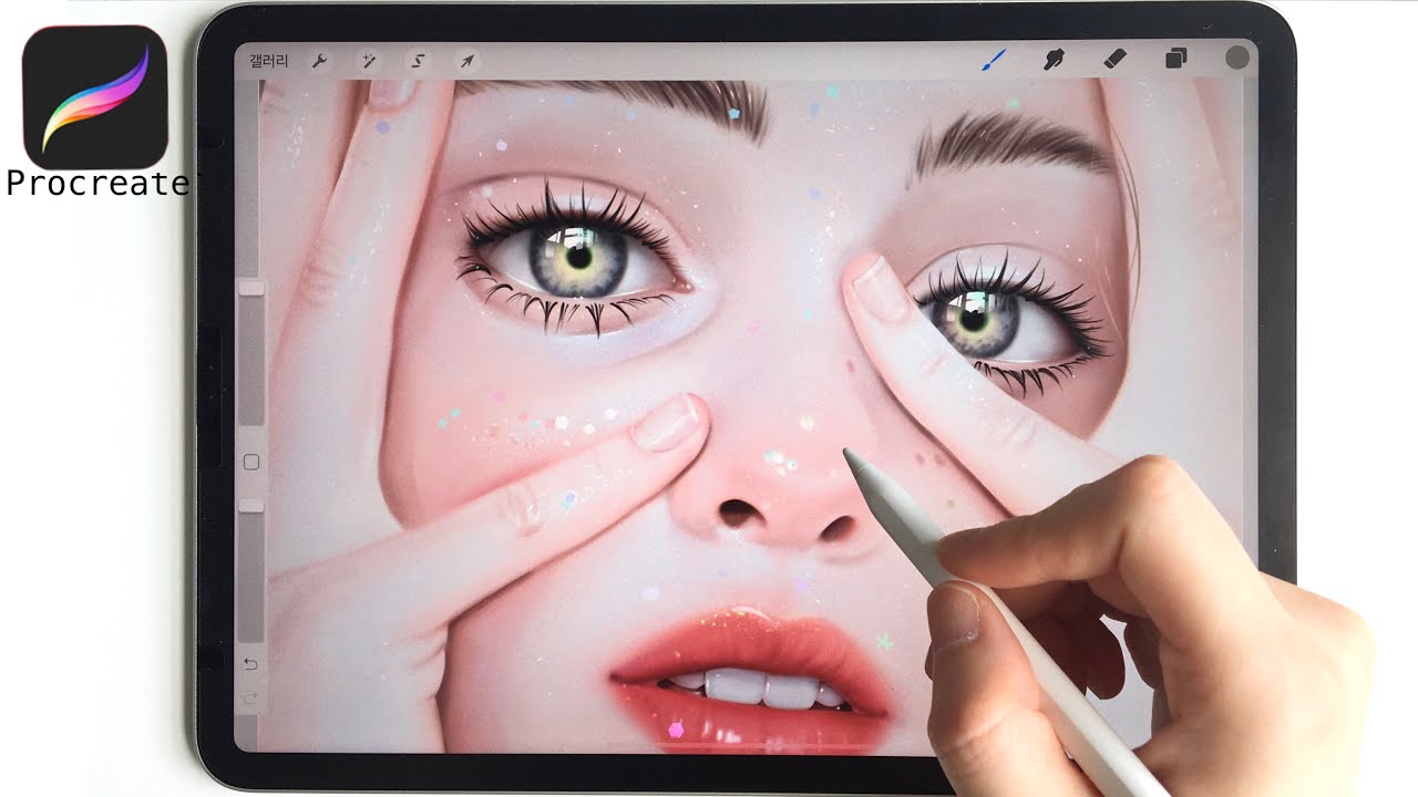 11 Painting process on IPAD pro / procreate / 아이패드 그림그리기 YouTube