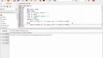 programacion en linux (c/c++) tuto 06-1 (estructura if)
