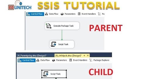 execute package task in ssis | Parent Child package in SSIS | ssis tutorial part 66