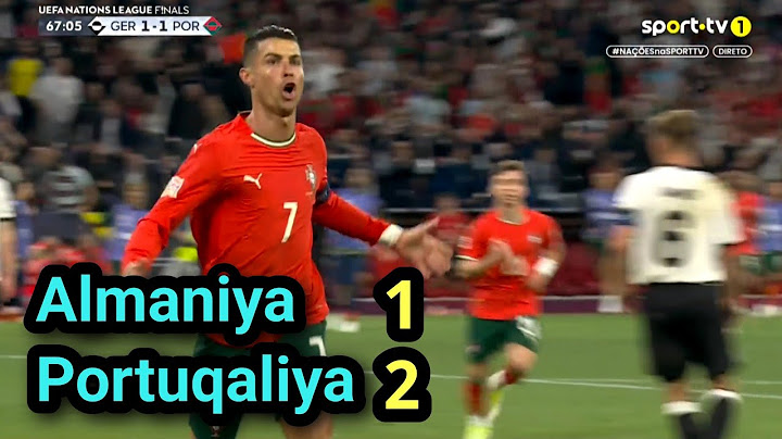 Portuqallar Millətlər Liqasının finalına yüksəldilər! 04.06.2025 (OYUNUN İCMALI)