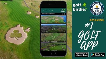 Golf Drone Video App | The GolfBirdie App