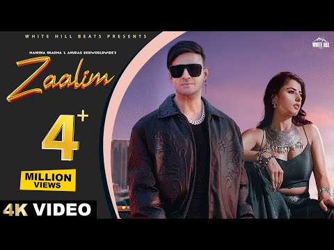 Zaalim Full Video Anurag Desiworldwide Manisha Sharma Hindi Songs 2024 Hindi Rap Song