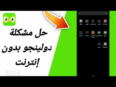 حل مشكلة بدون إنترنت في تطبيق تعلم اللغات دولينجو  2025