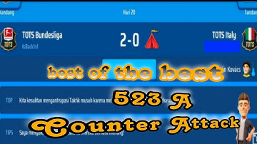 BEST OSM TACTICS 2025 | OSM 523 A Counter Attack  VS  OSM 433A Training Camp