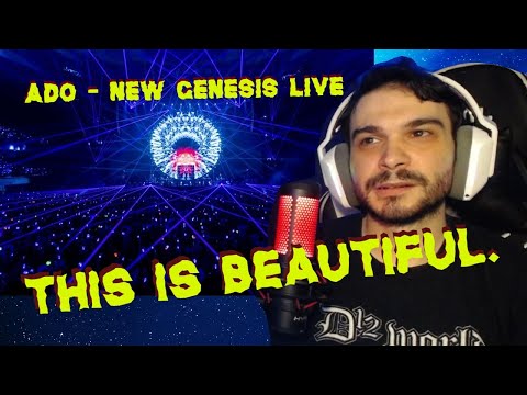 🎧 🇮🇹 Ado. Simply beautiful. React to 🇯🇵  New Genesis【LIVE映像】新時代 さいたまスーパーアリーナ 2022.8.11