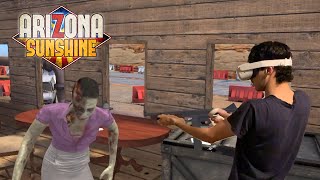 [Quest 2] Arizona Sunshine in Mixed Reality without a PC and without a green screen screenshot 4