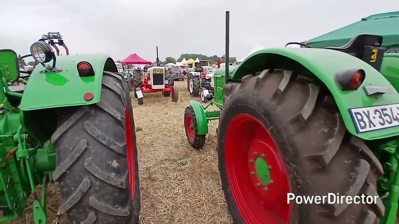Rétro tracteur sec bois 2025