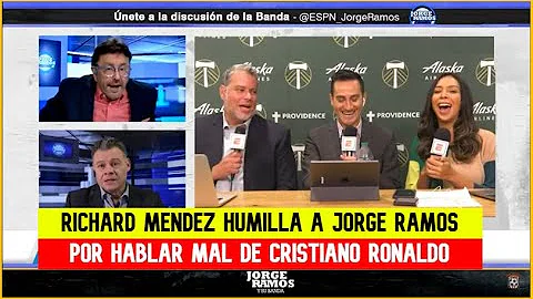 RICHARD MENDEZ HUMILLA A JORGE RAMOS POR HABLAR MA...