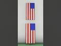 Fifa USA VS Paraguay Flags#minecraft #minecraftbanner #minecraftguide #fifa #fifaworldcup2026 #flag