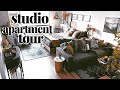 Studio Apartment Tour: Rustic Studio Apartment Ideas, 500 sq ft